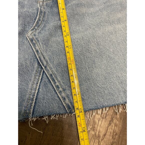 Free Assembly Denim Mini Skirt – Recon Mini Light Editor 80 (Size 4, NWT) - Picture 7 of 7